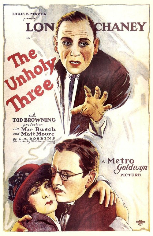 Обложка (Постер) Несвятая троица / The Unholy Three (1925) SATRip