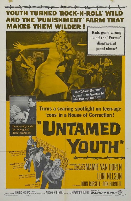 Обложка (Постер) Неукротимая молодежь / Untamed Youth (1957) SATRip Обложка (Постер) Неукротимая молодежь / Untamed Youth (1957) SATRip
