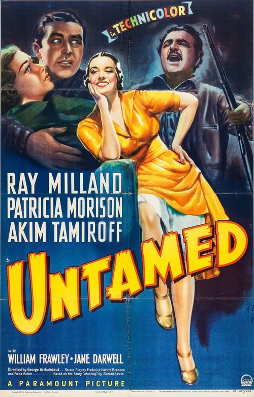Обложка (Постер) Неукротимый / Untamed (1940) SATRip Обложка (Постер) Неукротимый / Untamed (1940) SATRip
