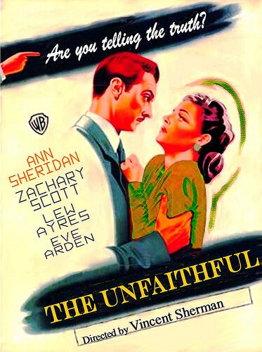 Обложка (Постер) Неверная / The Unfaithful (1947) SATRip