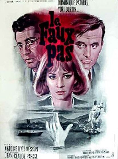 Обложка (Постер) Неверный шаг / Le faux pas (1965) SATRip Обложка (Постер) Неверный шаг / Le faux pas (1965) SATRip