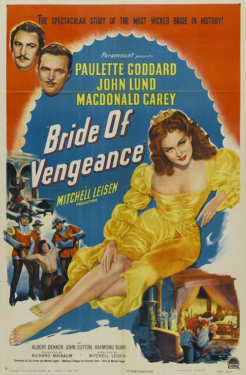 Обложка (Постер) Невеста мести / Bride of Vengeance (1949) SATRip Обложка (Постер) Невеста мести / Bride of Vengeance (1949) SATRip
