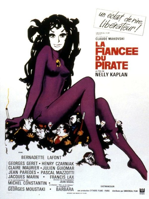 Обложка (Постер) Невеста пирата / La fiancée du pirate (1969) SATRip Обложка (Постер) Невеста пирата / La fiancée du pirate (1969) SATRip