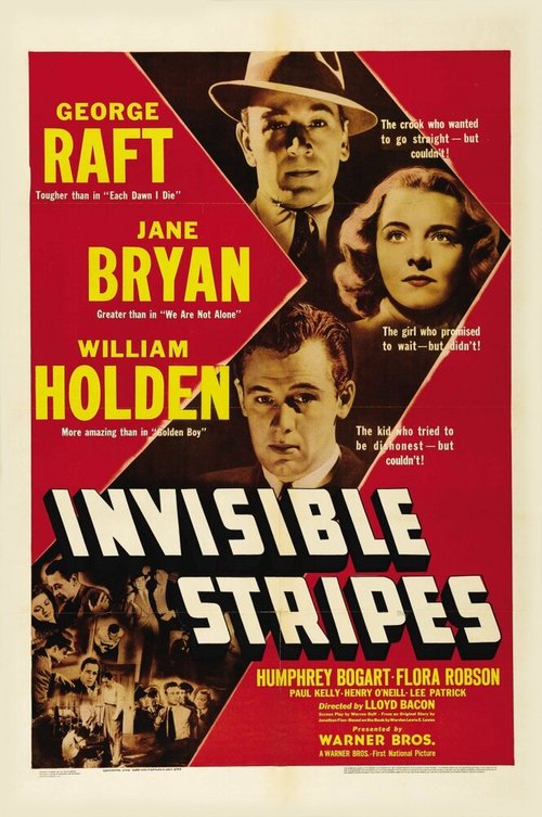 Обложка (Постер) Невидимые полосы / Invisible Stripes (1939) SATRip Обложка (Постер) Невидимые полосы / Invisible Stripes (1939) SATRip