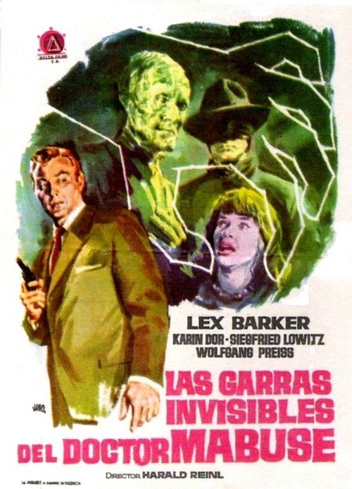 Обложка (Постер) Невидимый доктор Мабузе / Die unsichtbaren Krallen des Dr. Mabuse (1962) SATRip Обложка (Постер) Невидимый доктор Мабузе / Die unsichtbaren Krallen des Dr. Mabuse (1962) SATRip