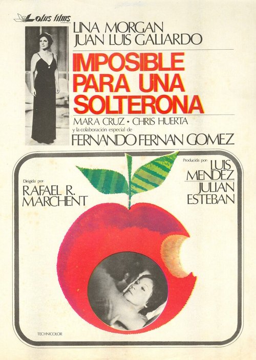 Обложка (Постер) Невозможное для старой девы / Imposible para una solterona (1976) SATRip