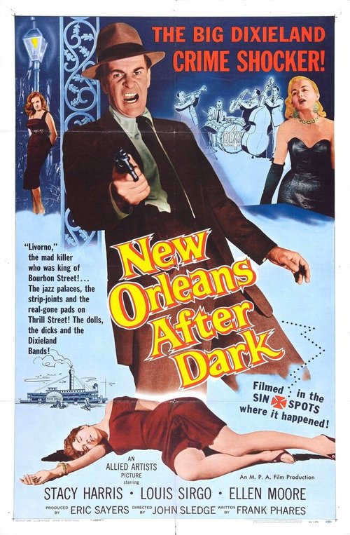 Обложка (Постер) New Orleans After Dark (1958) SATRip Обложка (Постер) New Orleans After Dark (1958) SATRip
