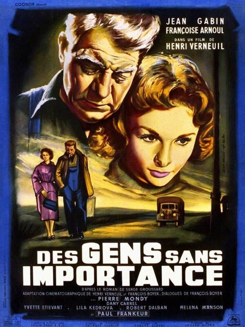 Обложка (Постер) Незначительные люди / Des gens sans importance (1955) SATRip