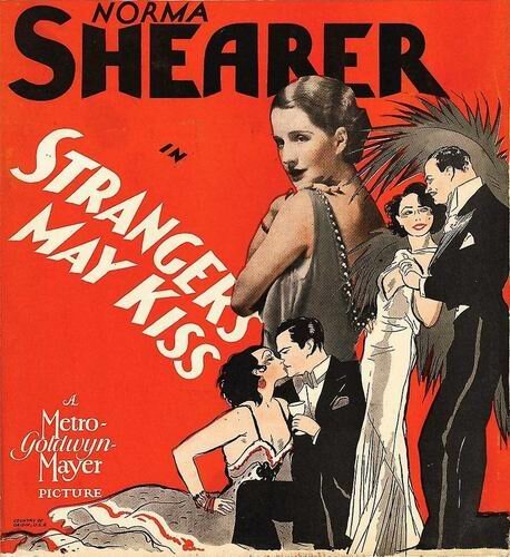 Обложка (Постер) Незнакомцы могут поцеловаться / Strangers May Kiss (1931) SATRip