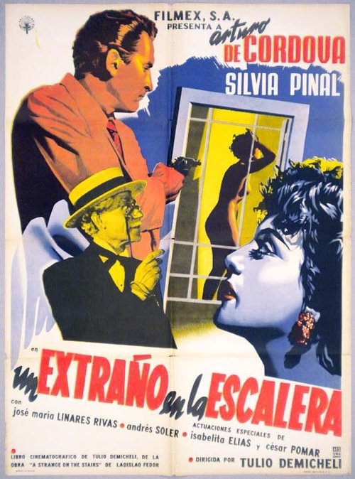 Обложка (Постер) Незнакомец на лестнице / Un extraño en la escalera (1955) SATRip Обложка (Постер) Незнакомец на лестнице / Un extraño en la escalera (1955) SATRip