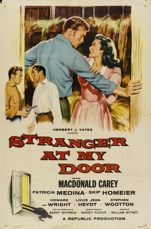 Обложка (Постер) Незнакомец у моей двери / Stranger at My Door (1956) SATRip Обложка (Постер) Незнакомец у моей двери / Stranger at My Door (1956) SATRip