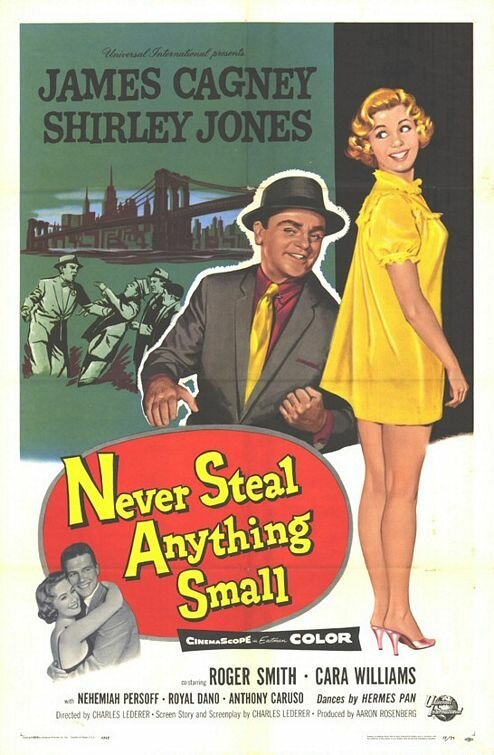 Обложка (Постер) Никогда не кради мелочей / Never Steal Anything Small (1959) SATRip Обложка (Постер) Никогда не кради мелочей / Never Steal Anything Small (1959) SATRip