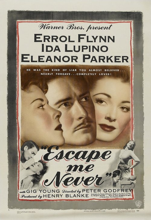 Обложка (Постер) Никогда не покидай меня / Escape Me Never (1947) SATRip Обложка (Постер) Никогда не покидай меня / Escape Me Never (1947) SATRip