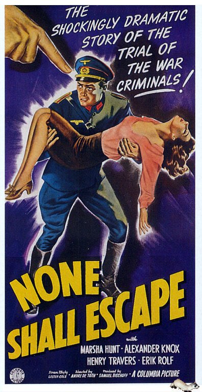 Обложка (Постер) Никто не уйдет живым / None Shall Escape (1944) SATRip Обложка (Постер) Никто не уйдет живым / None Shall Escape (1944) SATRip