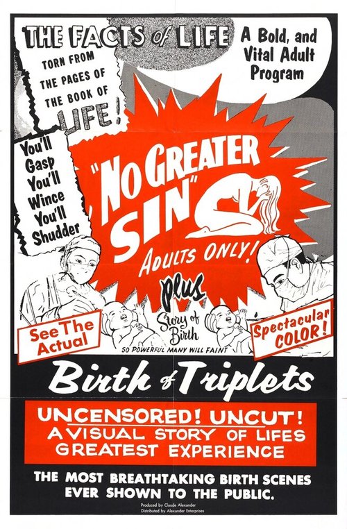 Обложка (Постер) No Greater Sin (1941) SATRip