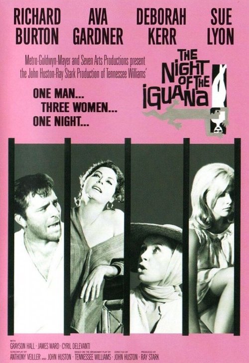 Обложка (Постер) Ночь игуаны / The Night of the Iguana (1964) SATRip Обложка (Постер) Ночь игуаны / The Night of the Iguana (1964) SATRip