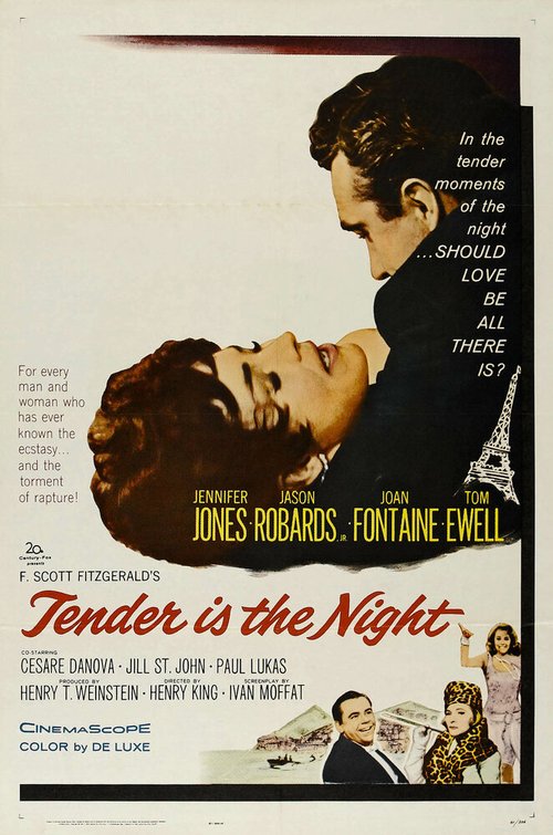 Обложка (Постер) Ночь нежна / Tender Is the Night (1961) SATRip Обложка (Постер) Ночь нежна / Tender Is the Night (1961) SATRip