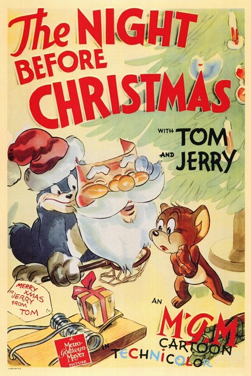 Обложка (Постер) Ночь перед Рождеством / The Night Before Christmas (1941) 