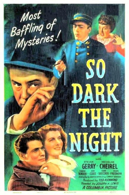 Обложка (Постер) Ночь так темна / So Dark the Night (1946) SATRip