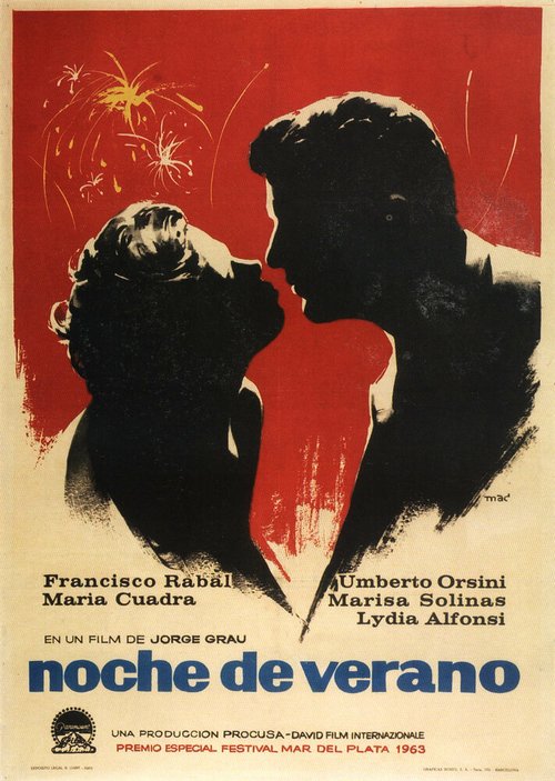 Обложка (Постер) Noche de verano (1963) SATRip Обложка (Постер) Noche de verano (1963) SATRip