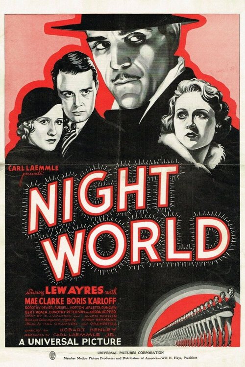 Обложка (Постер) Ночной мир / Night World (1932) SATRip