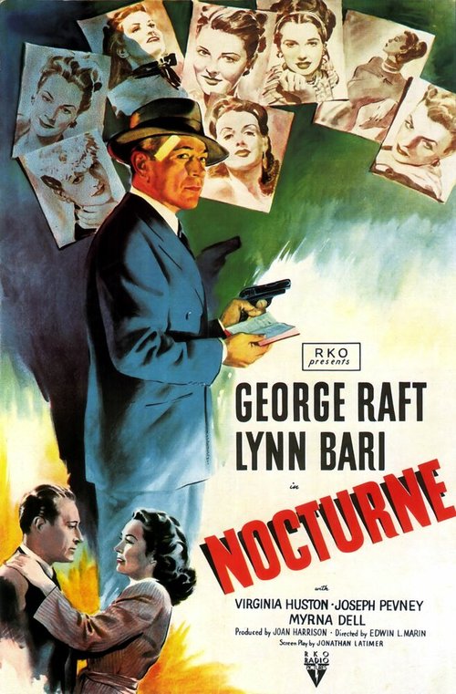 Обложка (Постер) Ноктюрн / Nocturne (1946) SATRip Обложка (Постер) Ноктюрн / Nocturne (1946) SATRip