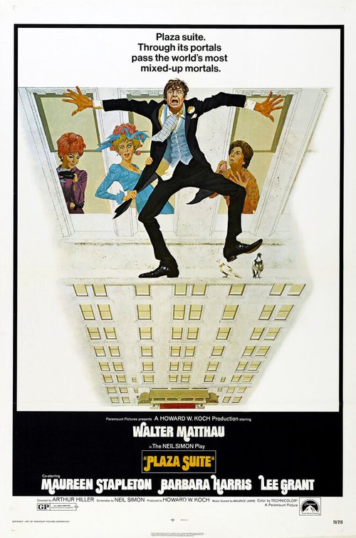 Обложка (Постер) Номер в отеле Плаза / Plaza Suite (1971) SATRip Обложка (Постер) Номер в отеле Плаза / Plaza Suite (1971) SATRip