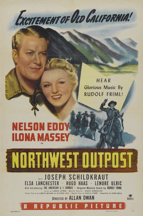 Обложка (Постер) Northwest Outpost (1947) SATRip Обложка (Постер) Northwest Outpost (1947) SATRip