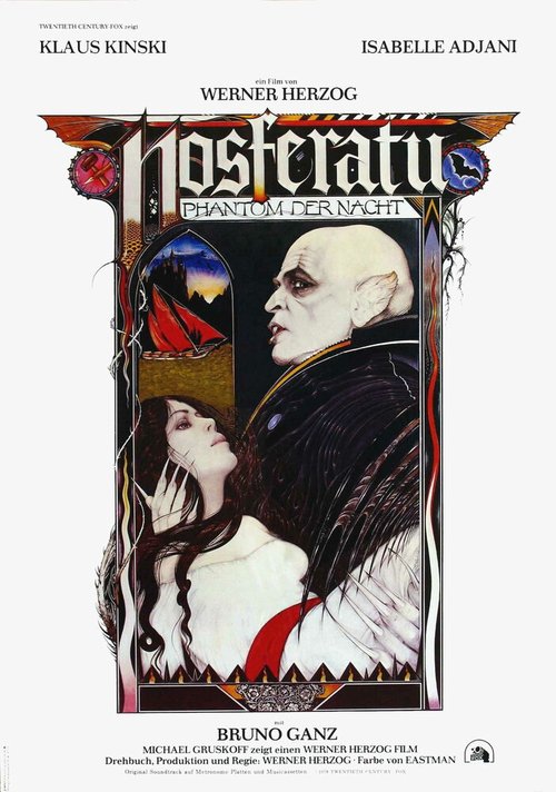 Обложка Носферату: Призрак ночи / Nosferatu: Phantom der Nacht (1978) 