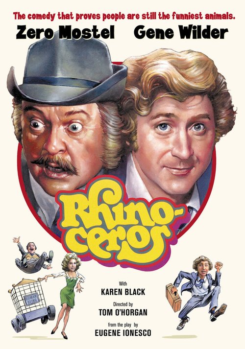 Обложка (Постер) Носорог / Rhinoceros (1973) SATRip Обложка (Постер) Носорог / Rhinoceros (1973) SATRip