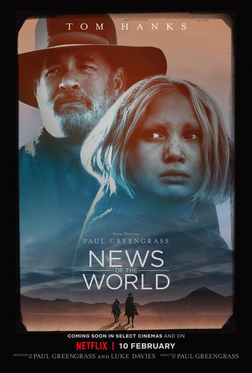 Обложка (Постер) Новости со всех концов света / News of the World (2020) HDRip Обложка (Постер) Новости со всех концов света / News of the World (2020) HDRip