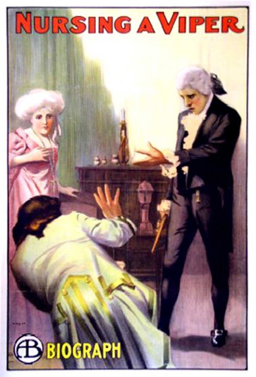 Обложка (Постер) Nursing a Viper (1909) 