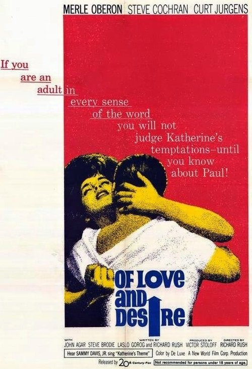 Обложка (Постер) О любви и желании / Of Love and Desire (1963) SATRip Обложка (Постер) О любви и желании / Of Love and Desire (1963) SATRip