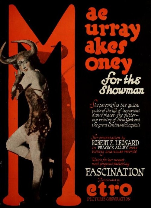 Обложка (Постер) Обаяние / Fascination (1922) SATRip