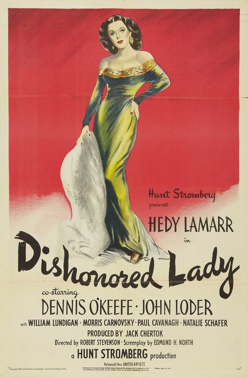 Обложка (Постер) Обесчещенная леди / Dishonored Lady (1947) SATRip Обложка (Постер) Обесчещенная леди / Dishonored Lady (1947) SATRip