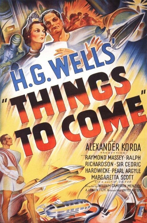Обложка (Постер) Облик грядущего / Things to Come (1936) SATRip