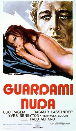 Обложка Обнажённая наблюдательница / Guardami nuda (1972) 