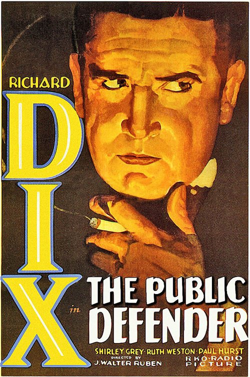 Обложка (Постер) Общественный защитник / The Public Defender (1931) SATRip