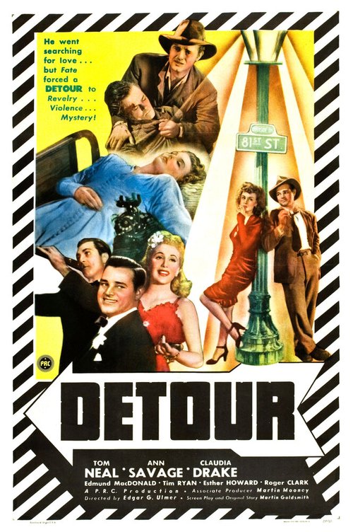 Обложка (Постер) Объезд / Detour (1945) SATRip Обложка (Постер) Объезд / Detour (1945) SATRip