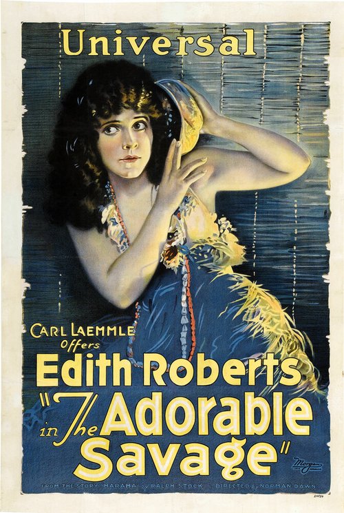 Обложка (Постер) Очаровательная дикарка / The Adorable Savage (1920) SATRip