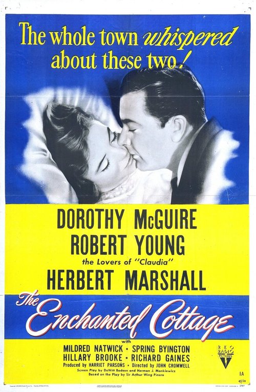 Обложка (Постер) Очаровательный домик / The Enchanted Cottage (1945) SATRip Обложка (Постер) Очаровательный домик / The Enchanted Cottage (1945) SATRip