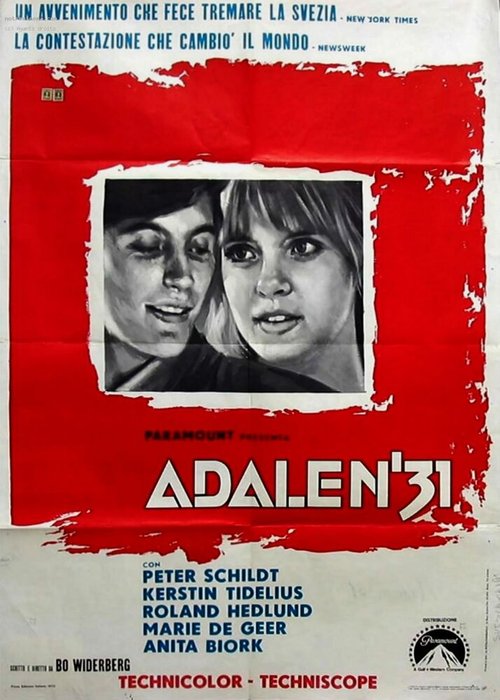 Обложка (Постер) Одален 31 / Ådalen 31 (1969) SATRip