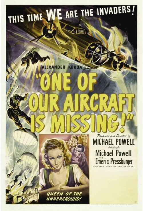 Обложка (Постер) Один из наших самолетов не вернулся / One of Our Aircraft Is Missing (1942) SATRip Обложка (Постер) Один из наших самолетов не вернулся / One of Our Aircraft Is Missing (1942) SATRip