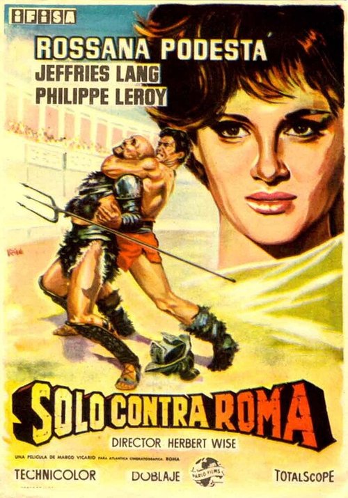 Обложка (Постер) Один против Рима / Solo contro Roma (1962) SATRip Обложка (Постер) Один против Рима / Solo contro Roma (1962) SATRip