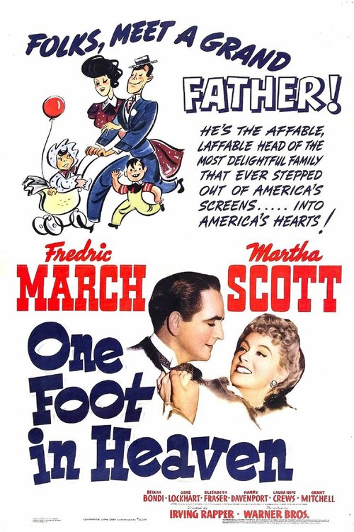 Обложка (Постер) Один шаг в раю / One Foot in Heaven (1941) SATRip
