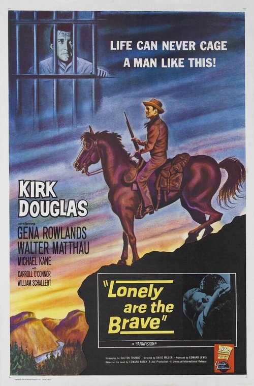 Обложка (Постер) Одинокие отважны / Lonely Are the Brave (1962) SATRip Обложка (Постер) Одинокие отважны / Lonely Are the Brave (1962) SATRip
