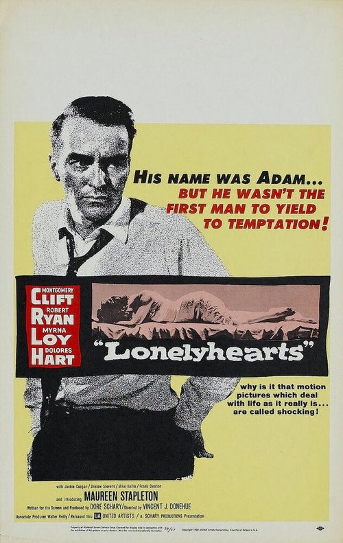 Обложка (Постер) Одинокие сердца / Lonelyhearts (1958) SATRip Обложка (Постер) Одинокие сердца / Lonelyhearts (1958) SATRip