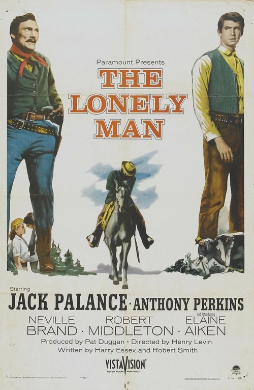 Обложка (Постер) Одинокий человек / The Lonely Man (1957) SATRip Обложка (Постер) Одинокий человек / The Lonely Man (1957) SATRip