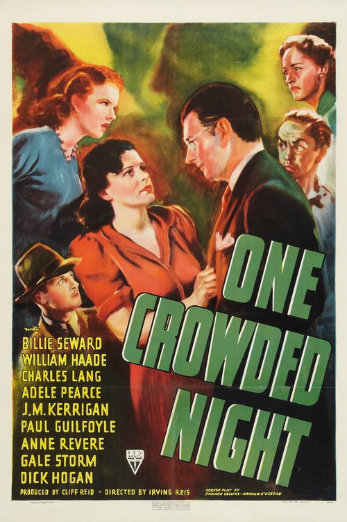 Обложка (Постер) Одна насыщенная ночь / One Crowded Night (1940) SATRip Обложка (Постер) Одна насыщенная ночь / One Crowded Night (1940) SATRip