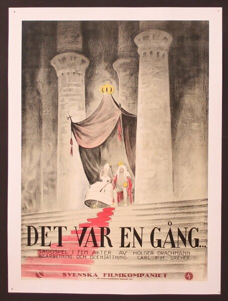 Обложка (Постер) Однажды / Der var engang (1922) SATRip